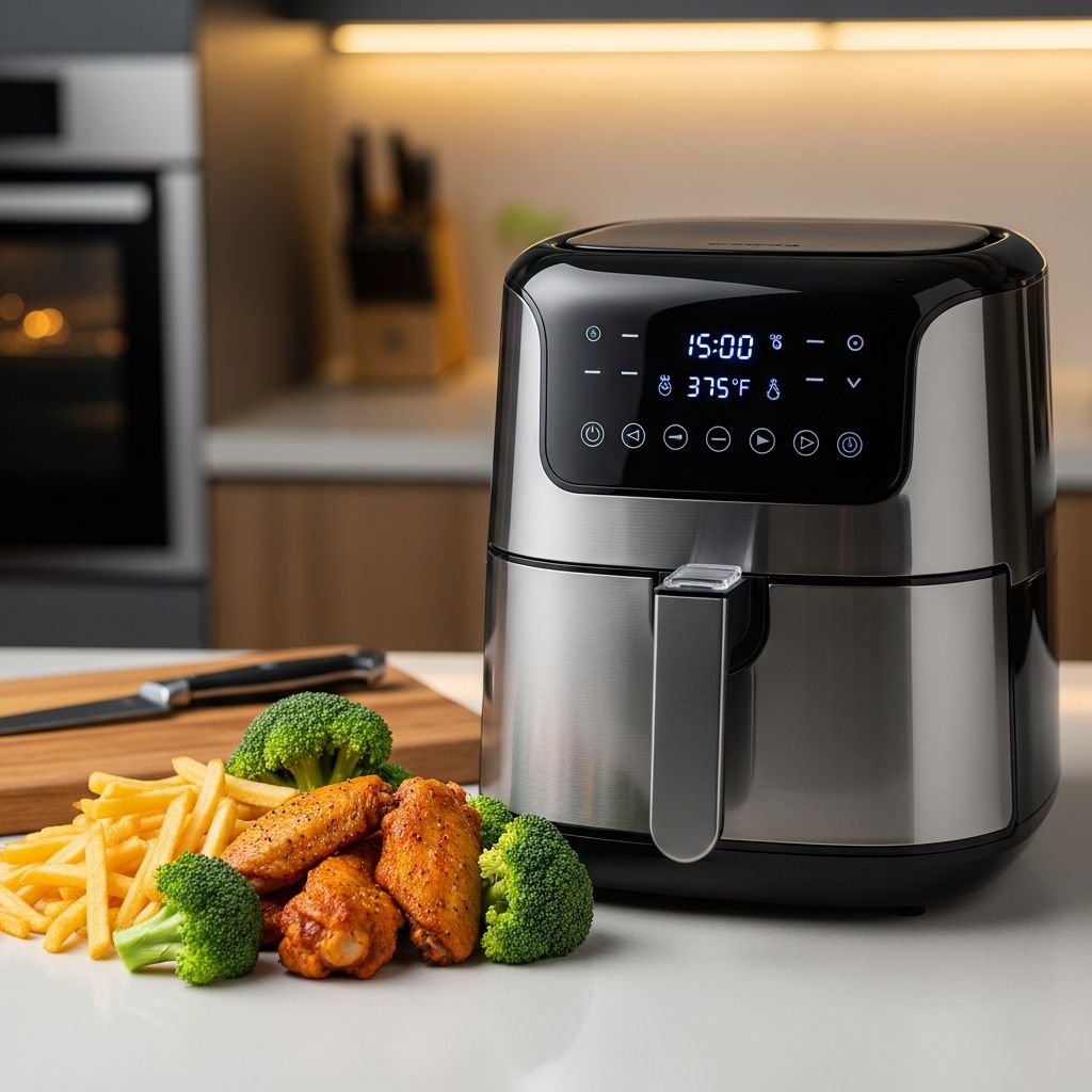 Air Fryer Cooking Basics: Getting Started, Controls, and Key Settings Guide Learn how to set up, control, and use common air fryer settings for crisp, reliable results every time.