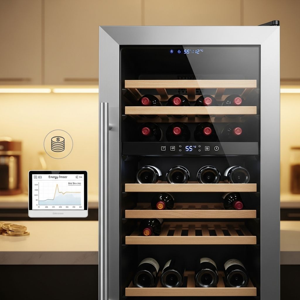 Estimating Wine Refrigerator Energy Use and Its Impact on Household Electricity Bills Learn how to calculate wine fridge energy consumption, interpret labels, and understand its real impact on your monthly electricity bill.