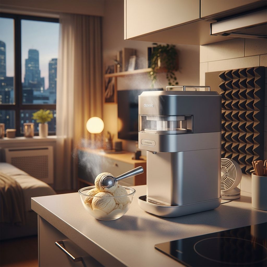 Practical strategies for using home ice cream makers in apartments and shared kitchens without clutter, odors, or noise complaints.