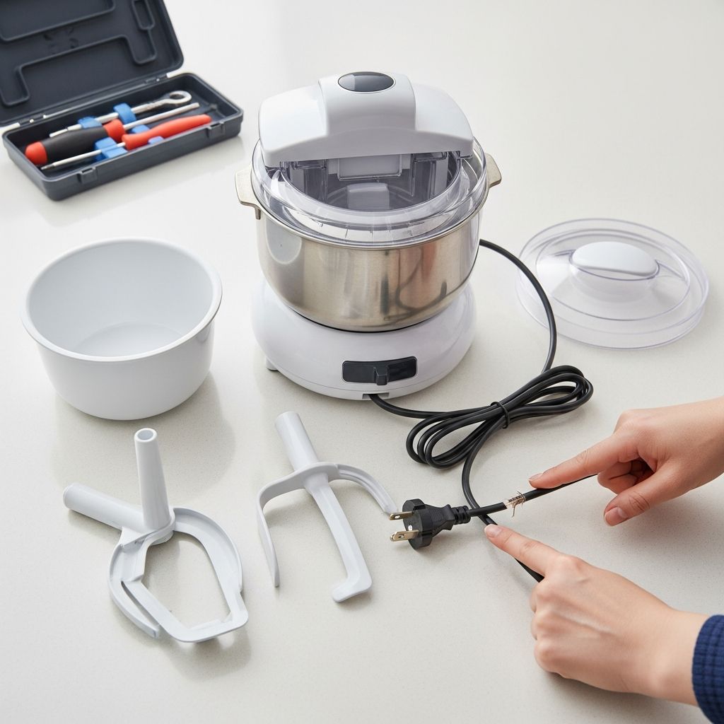 Practical pre-use safety checks to keep your home ice cream maker, your kitchen, and your family safe every time you churn a batch.