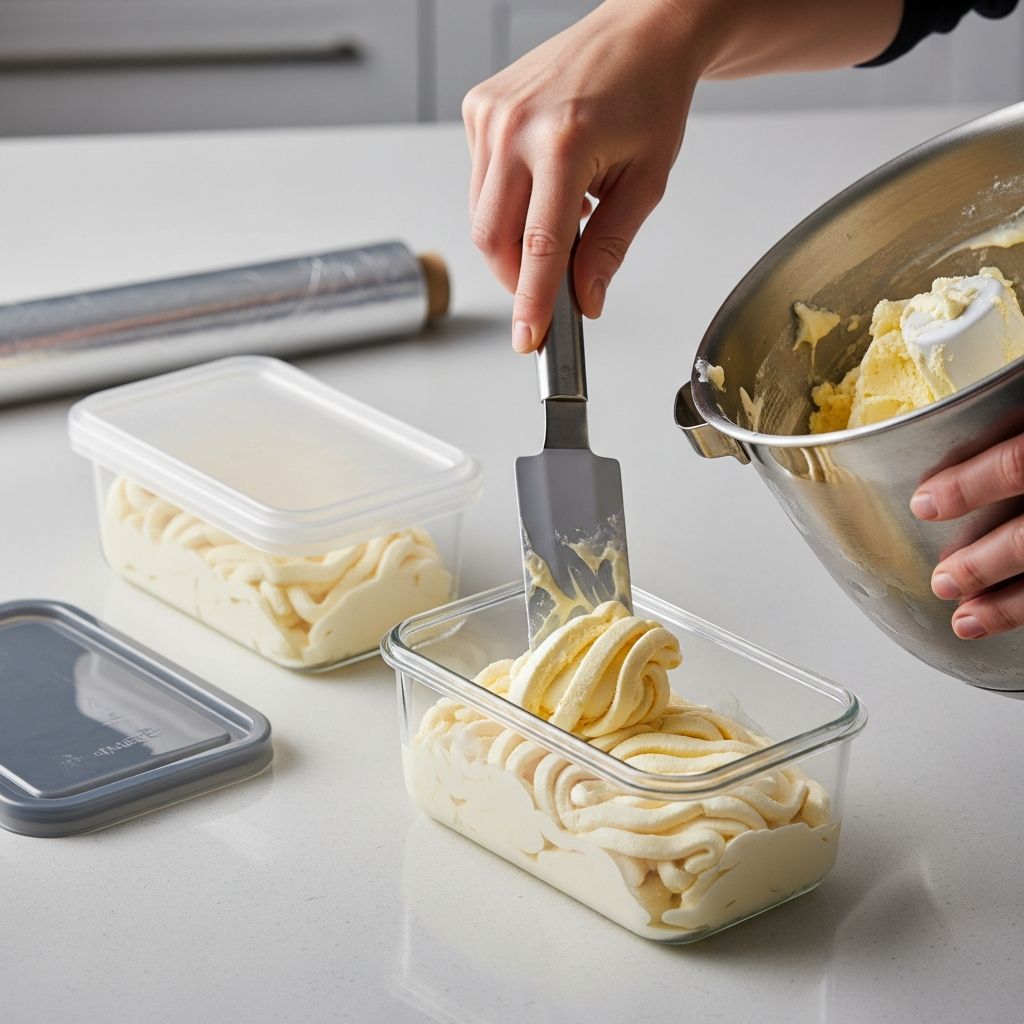 Master the critical steps between churning and freezing to keep homemade ice cream smooth, creamy, and free from ice crystals.