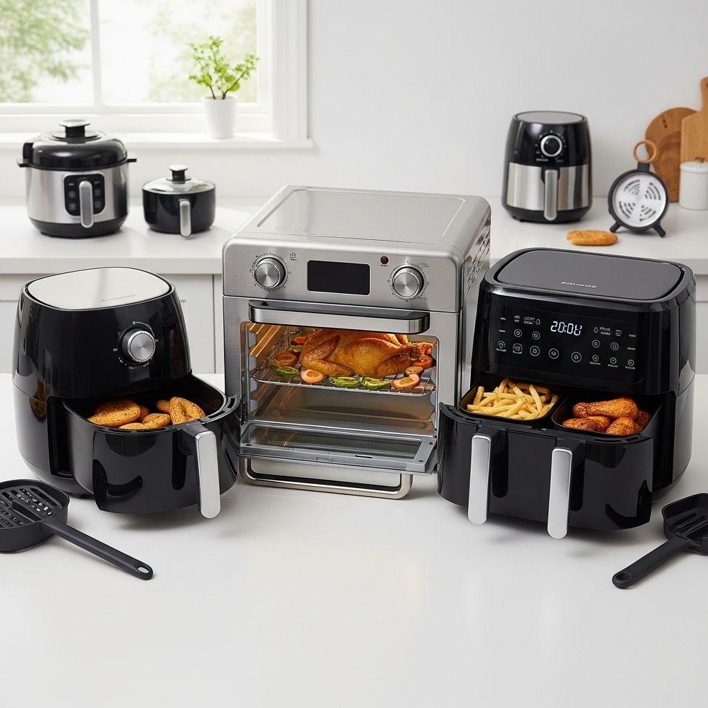 Understand basket, oven-style, dual-zone and specialty air fryers so you can match the right design, size and features to how you actually cook.