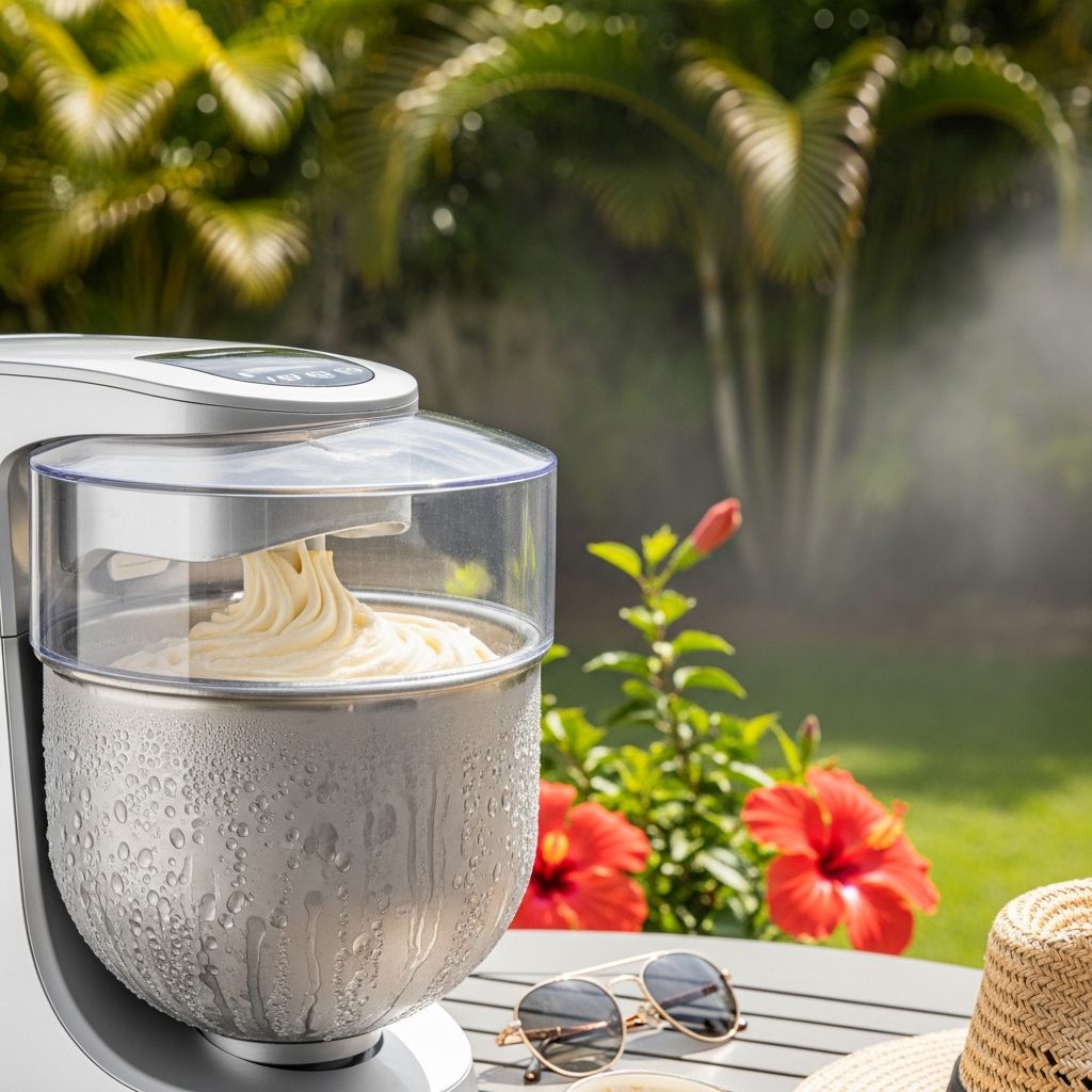 Master ice cream making in hot, humid weather with smart adjustments to equipment, recipes, and workflow for consistently smooth results.