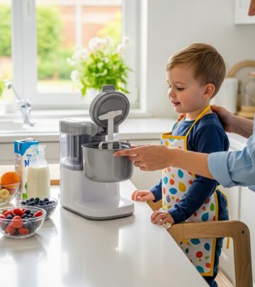 Practical guidance for safely involving children in ice cream making with age-appropriate tasks and active supervision.