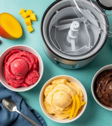 Learn how sorbet and sherbet behave in ice cream makers, what to change in your recipe, and what freezing science stays the same.