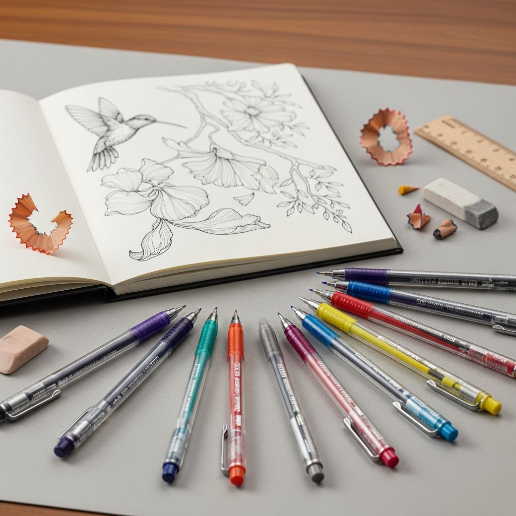 Best Fine Point Gel Pens for Artists in 2026: A Detailed Review and Buying Guide Find the perfect archival gel pen set for professional artists, illustrators, and creative professionals.
