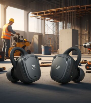 Discover rugged earbuds built for tough work environments with superior noise blocking and all-day power.