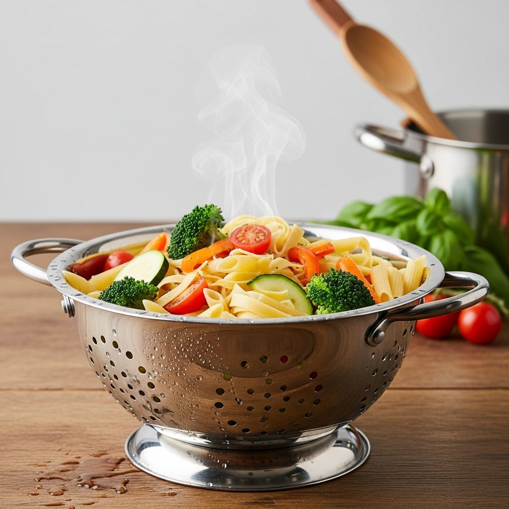 Best Stainless Steel Colander for Pasta and Veggies: Honest 2026 Review Discover durable strainers that simplify draining and rinsing for everyday cooking.